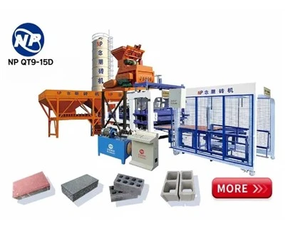 Máquina para fabricar bloques de ladrillos en Corea del Norte
